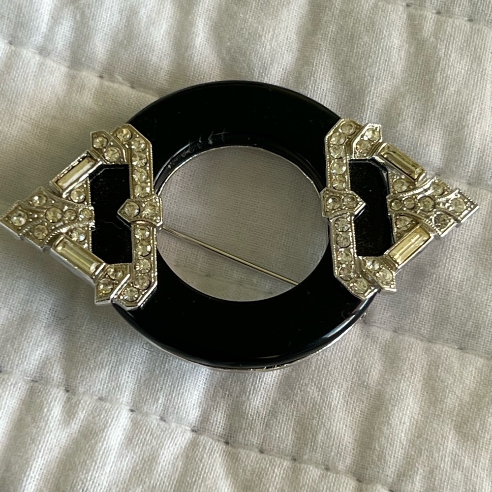 Vintage Kenneth Lane vintage lucite brooch